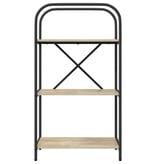 VidaXL Boekenkast Sonoma eiken 60 x 30 x 109 cm Bewerkt hout