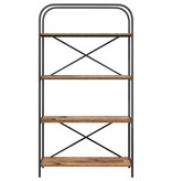 VidaXL Boekenkast Oud hout 80 x 30 x 146 cm Bewerkt hout