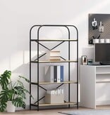 VidaXL Boekenkast Sonoma eiken 80 x 30 x 146 cm Bewerkt hout