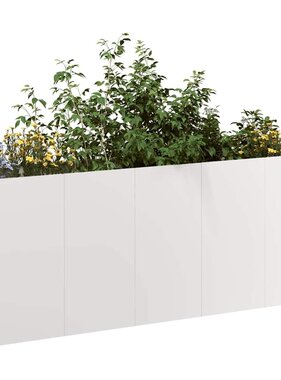VidaXL Plantenbak 200x40x80 cm roestvrij staal