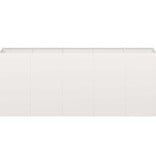 VidaXL Plantenbak 200x40x80 cm roestvrij staal