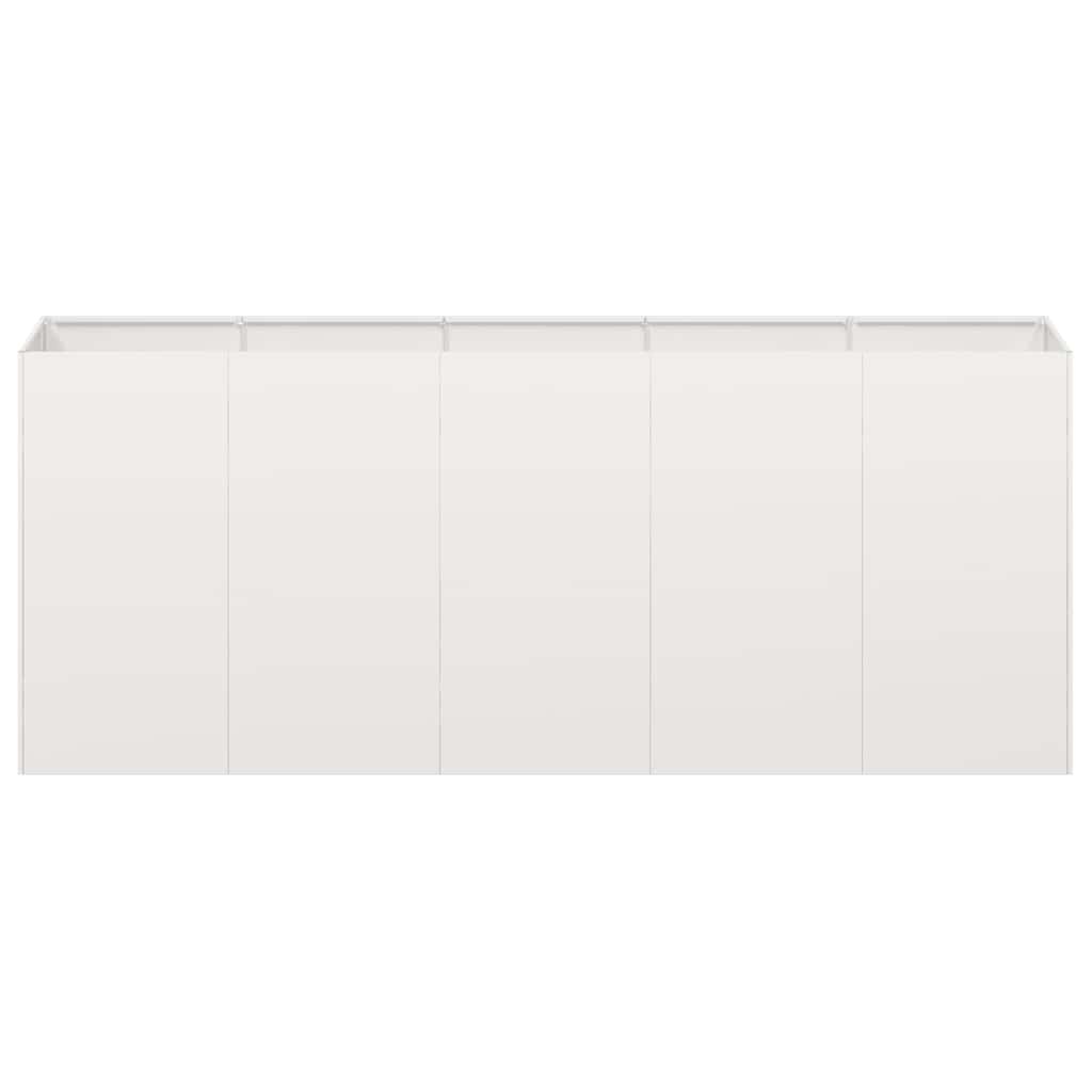 VidaXL Plantenbak 200x40x80 cm roestvrij staal