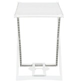 VidaXL Droogrek inklapbaar kunststof wit