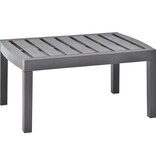 VidaXL Tuintafel 78x55x38 cm kunststof mokkakleurig