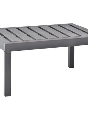 VidaXL Tuintafel 78x55x38 cm kunststof mokkakleurig