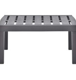 VidaXL Tuintafel 78x55x38 cm kunststof mokkakleurig