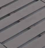 VidaXL Tuintafel 78x55x38 cm kunststof mokkakleurig