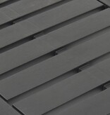 VidaXL Tuintafel 78x55x38 cm kunststof antracietkleurig