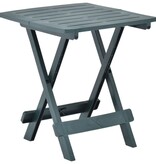 VidaXL Tuintafel inklapbaar 45x43x50 cm kunststof groen