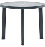 VidaXL Tuintafel 89 cm kunststof groen