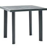VidaXL Tuintafel 80x75x72 cm kunststof groen