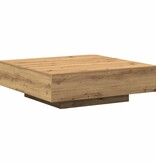VidaXL Salontafel artisanaal eikenkleurig 100 x 100 x 31 cm