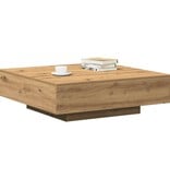 VidaXL Salontafel artisanaal eikenkleurig 100 x 100 x 31 cm