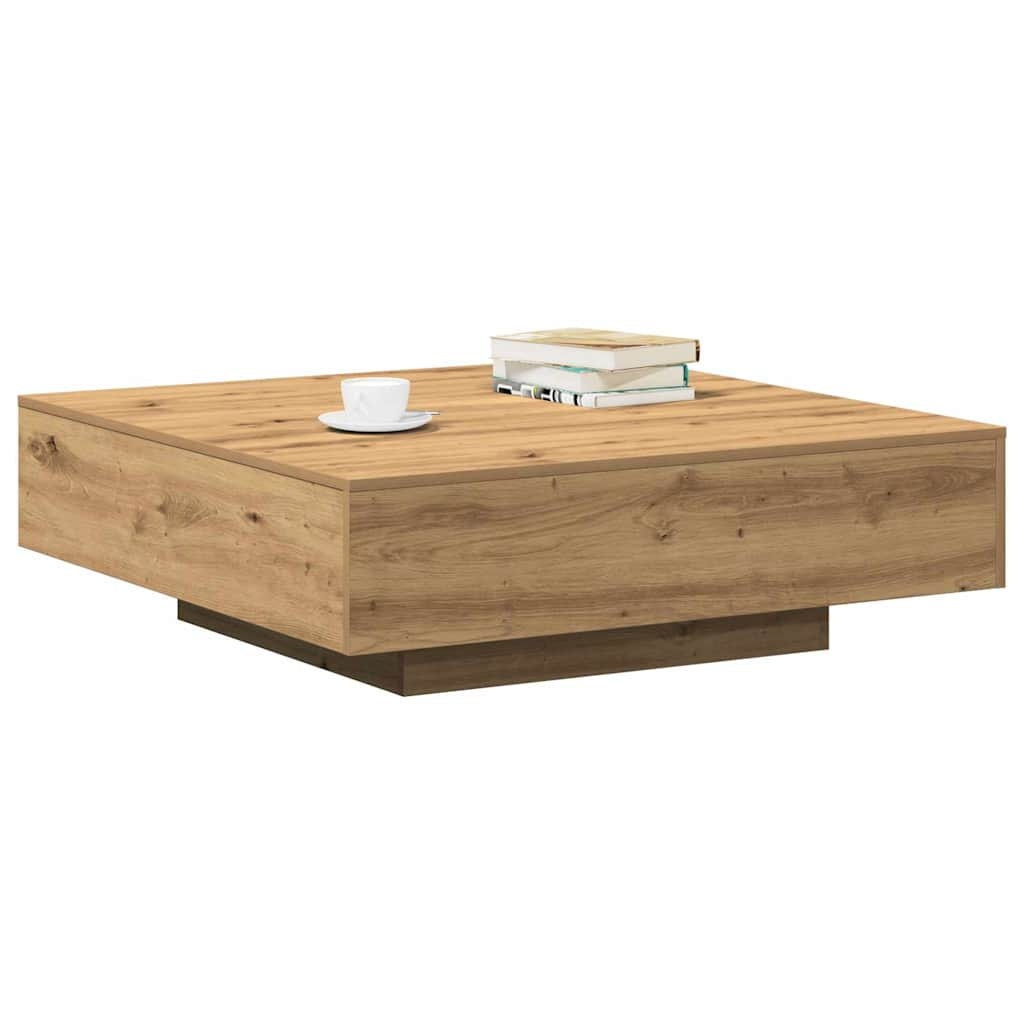 VidaXL Salontafel artisanaal eikenkleurig 100 x 100 x 31 cm