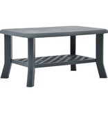 VidaXL Salontafel 90x60x46 cm kunststof groen