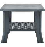 VidaXL Salontafel 90x60x46 cm kunststof groen
