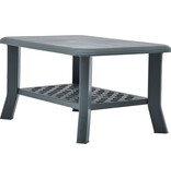 VidaXL Salontafel 90x60x46 cm kunststof groen