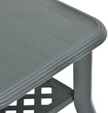 VidaXL Salontafel 90x60x46 cm kunststof groen