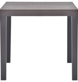 VidaXL Tuintafel 78x78x72 cm kunststof mokka