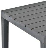 VidaXL Tuintafel 78x78x72 cm kunststof antraciet