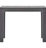 VidaXL Tuinbanken 2 st kunststof mokka