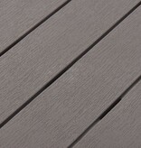 VidaXL Tuinbanken 2 st kunststof mokka