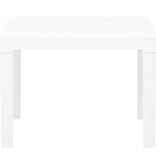 VidaXL Tuinbanken 2 st kunststof wit