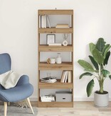 VidaXL Boekenkast artisanaal eikenkleurig 60 x 30 x 166 cm