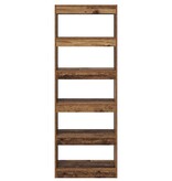 VidaXL Boekenkast Oud hout 60 x 30 x 166 cm Bewerkt hout