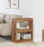 VidaXL Boekenkast Oud hout 60 x 30 x 72 cm Bewerkt hout