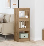 VidaXL Boekenkast artisanaal eikenkleurig 40 x 30 x 103 cm