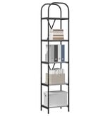 VidaXL Boekenkast Grijs sonoma 40 x 30 x 183 cm Bewerkt hout