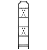 VidaXL Boekenkast Grijs sonoma 40 x 30 x 183 cm Bewerkt hout