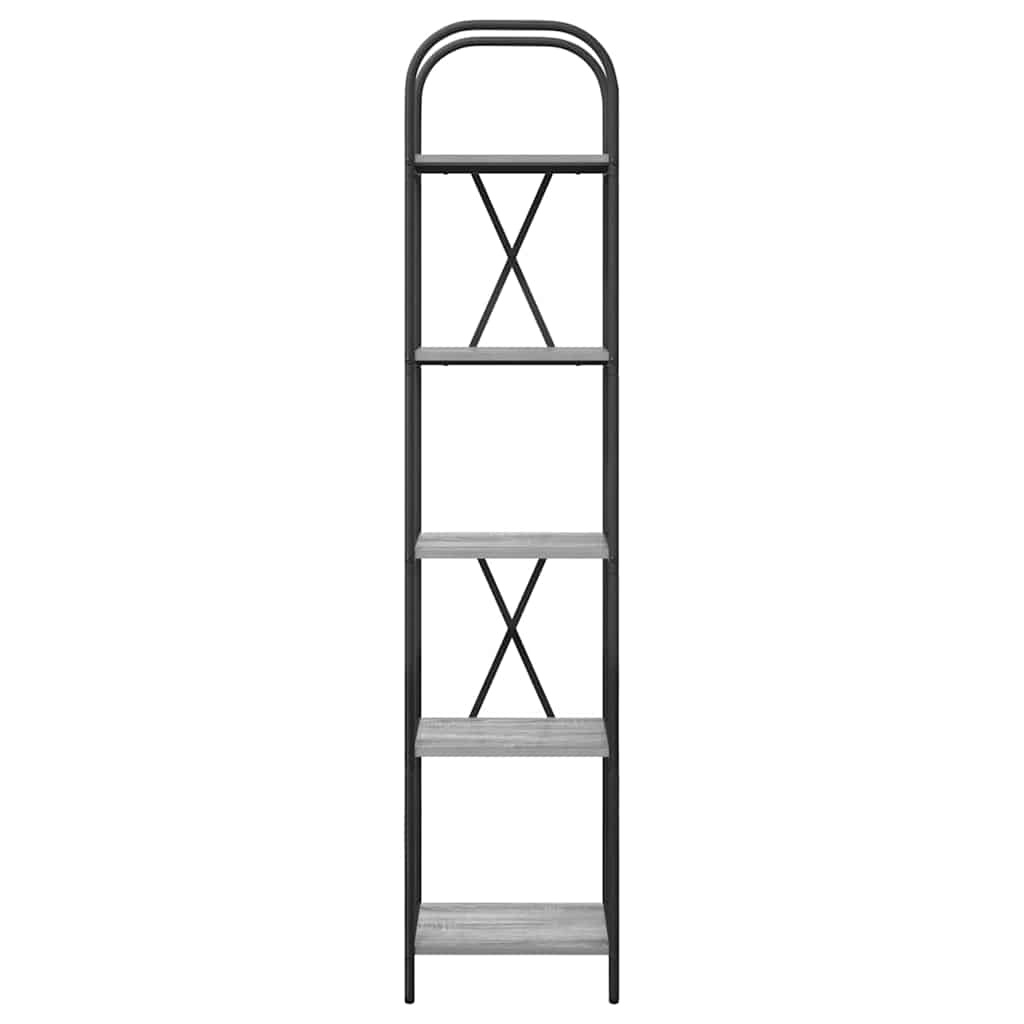 VidaXL Boekenkast Grijs sonoma 40 x 30 x 183 cm Bewerkt hout