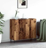 VidaXL Dressoir Bruin 90 x 34 x 80 cm Bewerkt hout