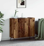 VidaXL Dressoir Bruin 90 x 34 x 80 cm Bewerkt hout