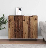 VidaXL Dressoir Bruin 90 x 34 x 80 cm Bewerkt hout