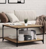 VidaXL Boekenplank Bord 4 pcs Bruin 80 x 40 x 1.5 cm Bewerkt hout