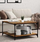 VidaXL Boekenplank Bord 4 pcs Bruin 80 x 40 x 1.5 cm Bewerkt hout