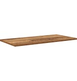 VidaXL Boekenplank Bord 4 pcs Bruin 80 x 40 x 1.5 cm Bewerkt hout