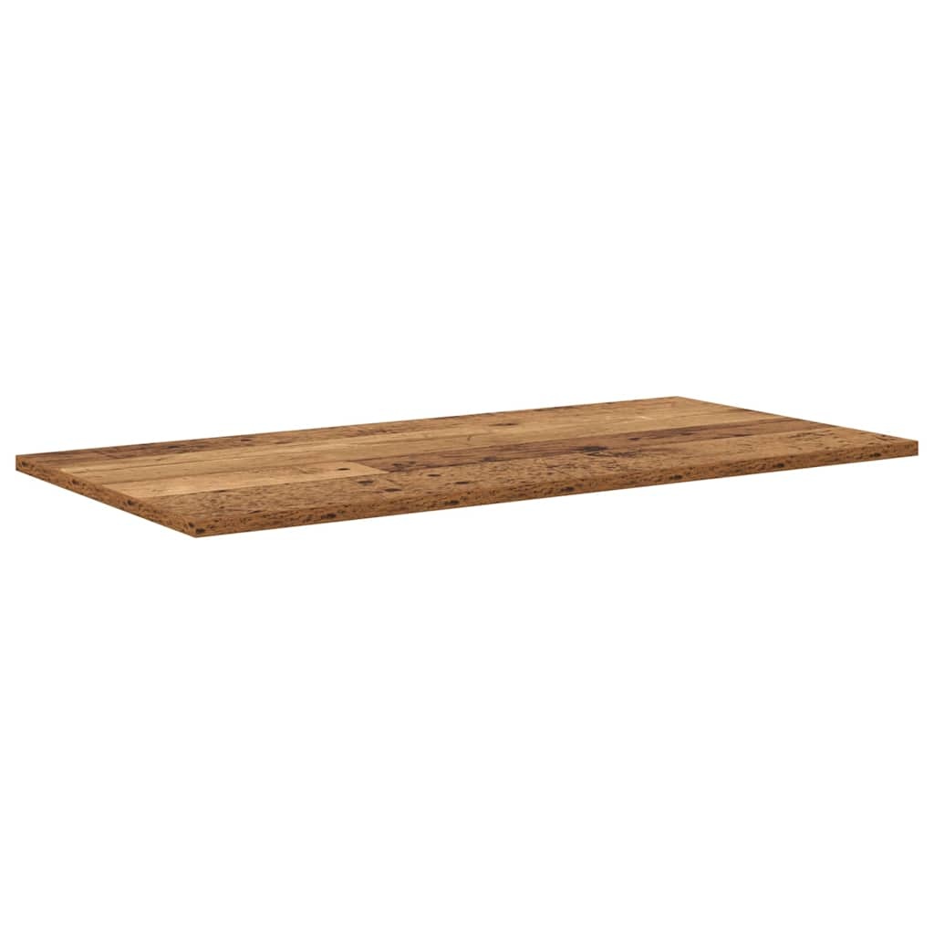 VidaXL Boekenplank Bord 4 pcs Bruin 80 x 40 x 1.5 cm Bewerkt hout