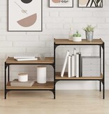 VidaXL Boekenplank Bord 4 pcs Bruin 60 x 40 x 1.5 cm Bewerkt hout