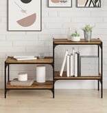 VidaXL Boekenplank Bord 4 pcs Bruin 60 x 40 x 1.5 cm Bewerkt hout