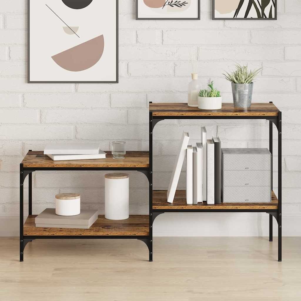 VidaXL Boekenplank Bord 4 pcs Bruin 60 x 40 x 1.5 cm Bewerkt hout