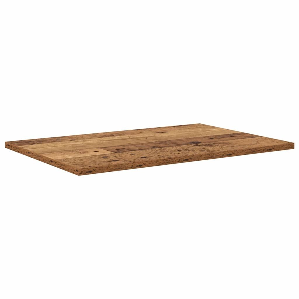 VidaXL Boekenplank Bord 4 pcs Bruin 60 x 40 x 1.5 cm Bewerkt hout