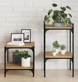 VidaXL Boekenplank Bord 4 pcs Bruin 40 x 40 x 1.5 cm Bewerkt hout