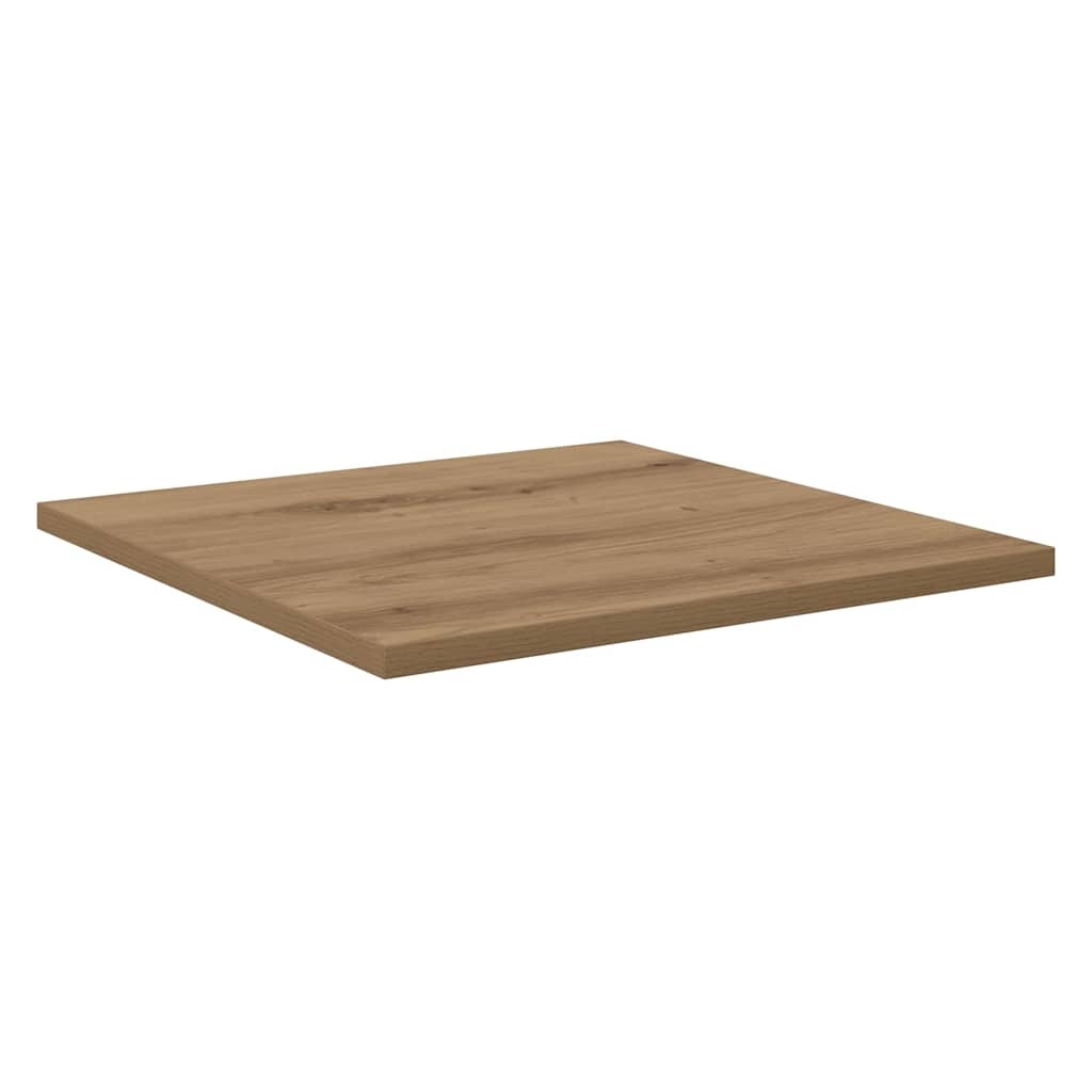 VidaXL Boekenplank Bord 4 pcs Bruin 40 x 40 x 1.5 cm Bewerkt hout