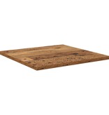 VidaXL Boekenplank Bord 4 pcs Bruin 40 x 40 x 1.5 cm Bewerkt hout