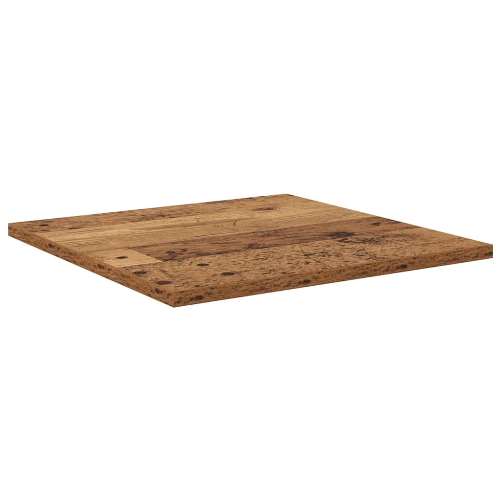 VidaXL Boekenplank Bord 4 pcs Bruin 40 x 40 x 1.5 cm Bewerkt hout