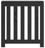 VidaXL Radiatorafdekking Zwart Eiken 78 x 20 x 82 cm